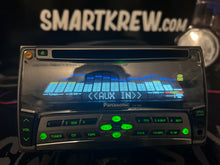 Load image into Gallery viewer, Panasonic CQ-VX900SD Motorized Double Din Radio W/ Bluetooth
