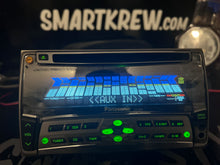 Load image into Gallery viewer, Panasonic CQ-VX900SD Motorized Double Din Radio W/ Bluetooth