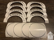 Load image into Gallery viewer, Advan SA3R Center Cap Decal Sets