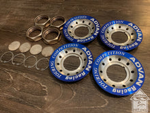 Load image into Gallery viewer, Advan Touring Competition Complete Center Cap Set