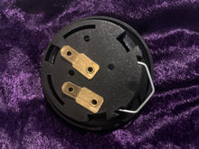 Load image into Gallery viewer, Glamour God Blue Glitter Horn Button