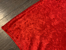 Load image into Gallery viewer, Red Crushed Velvet With Gold Tassel