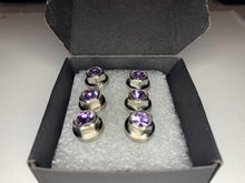 Load image into Gallery viewer, Handmade Violet Purple Jeweled Steering Wheel Hardware