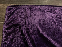 Load image into Gallery viewer, Purple Crushed Velvet With Black Tassel