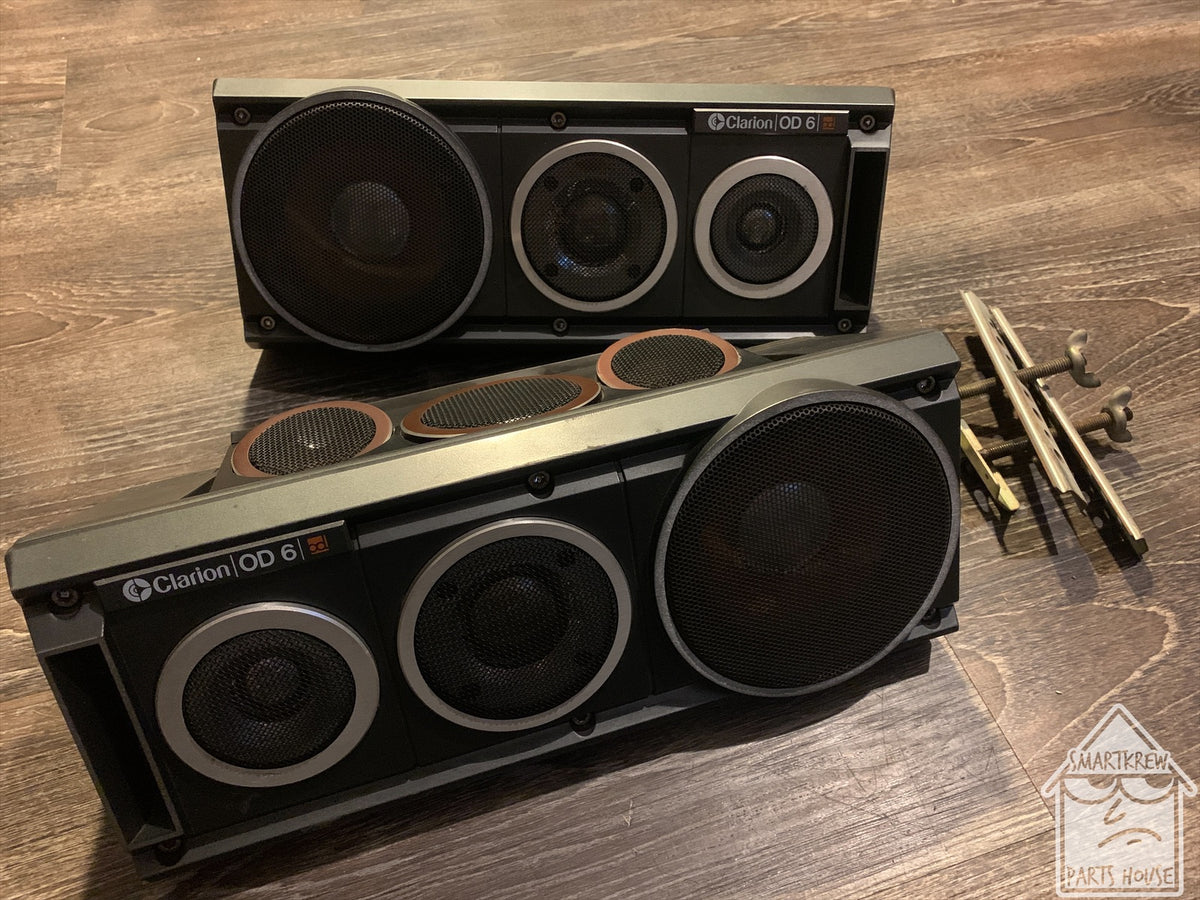 Clarion OD 6 5-Way Rear Shelf Speakers – Smartkrew