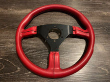 Load image into Gallery viewer, Comodo 345mm Red Leather Wheel
