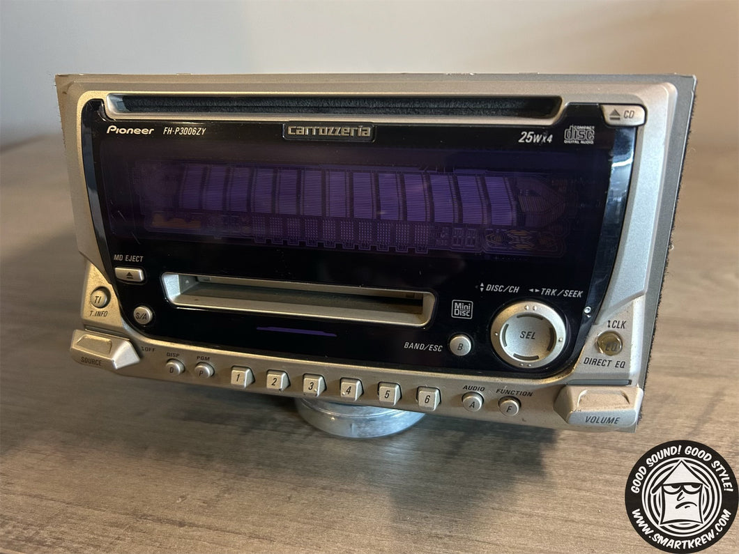 Pioneer Carrozzeria FH-P3006ZY Double Din Radio W/ Bluetooth