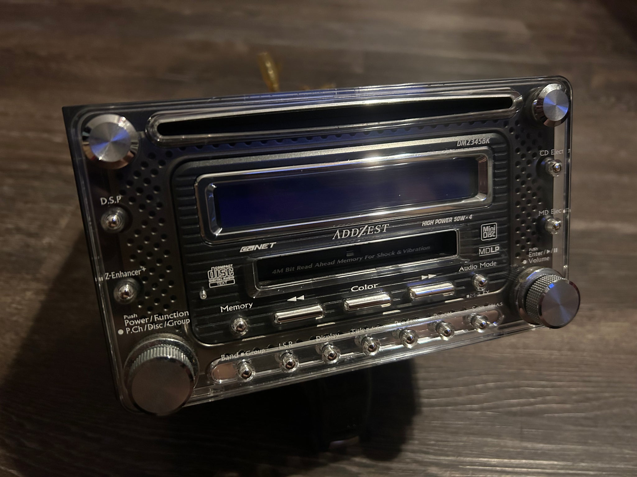 当時物 ADDZEST DMZ345BK CD/MDプレーヤー Clarion ADDZEST DMZ345BK CD / MD Player | eBay