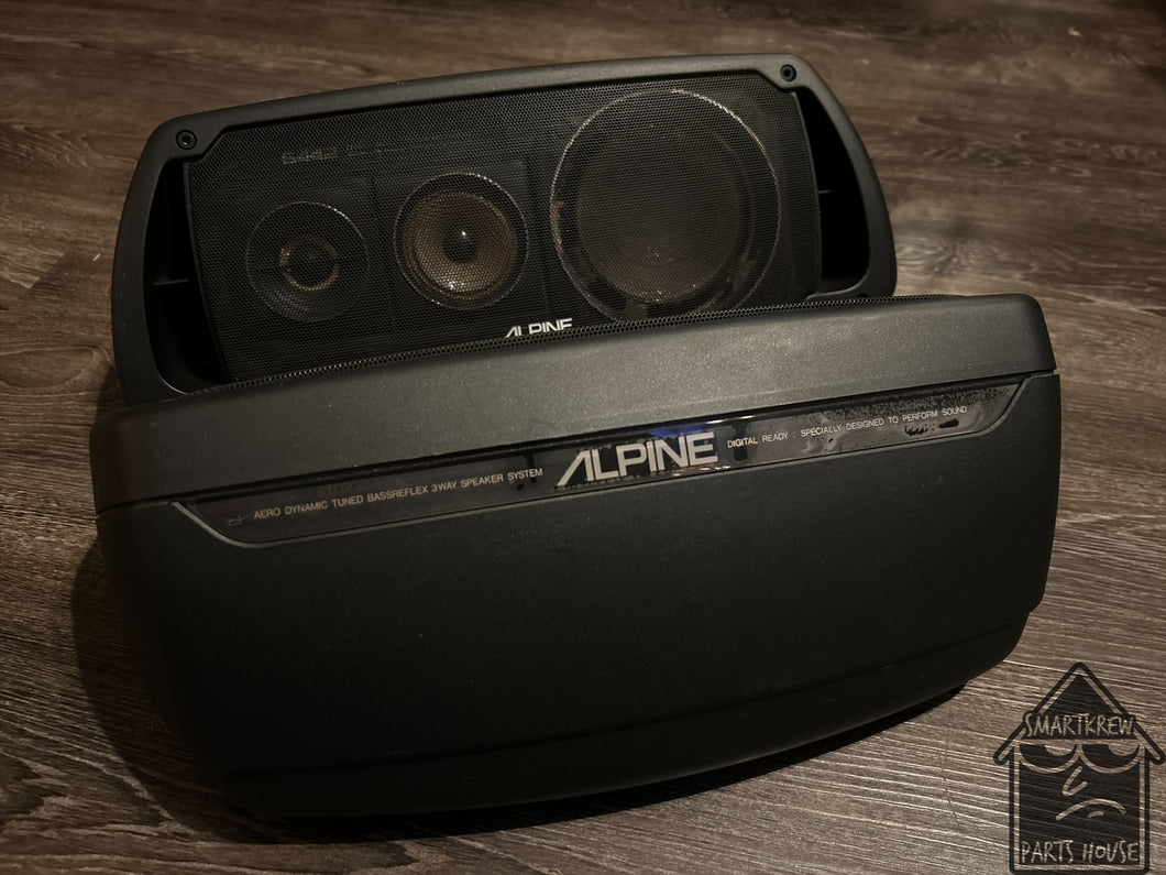 Alpine 6442 3-Way Illuminated Parcel Shelf Speakers