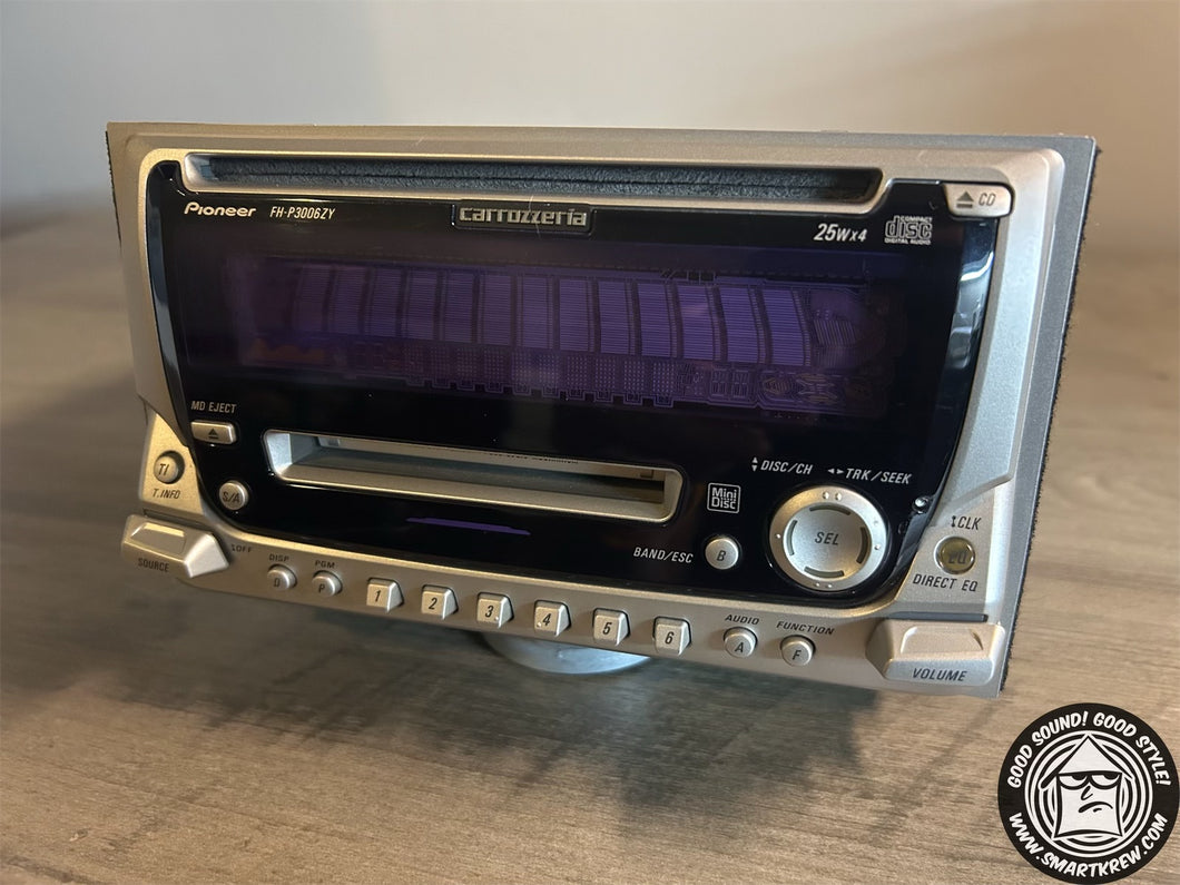 Pioneer Carrozzeria FH-P3006ZY Double Din Radio W/ Bluetooth