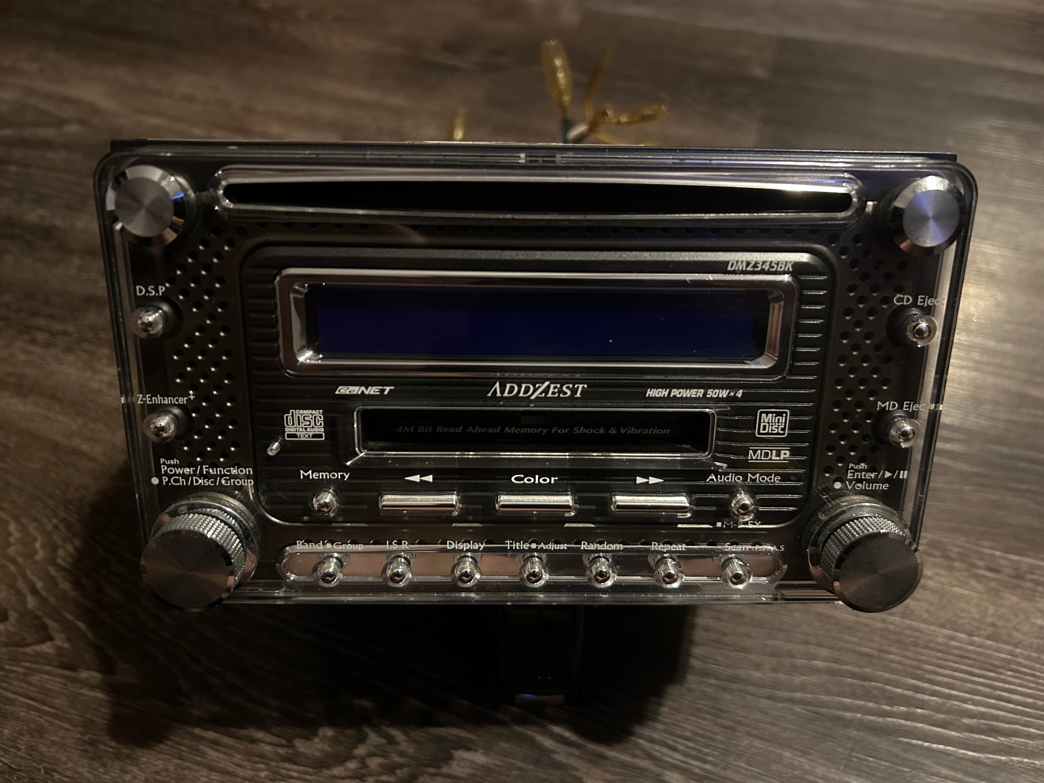 Addzest DMZ345BK Acrylic Double Din Radio – Smartkrew