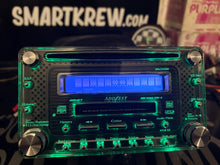 Load image into Gallery viewer, Addzest DMZ345BK Acrylic Double Din Radio W/ Bluetooth
