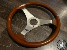 Load image into Gallery viewer, Personal 3 Spoke 350mm Wood Steering Wheel
