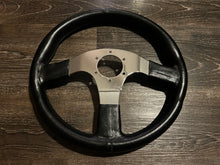 Load image into Gallery viewer, Comusa 345mm Black Leather Wheel
