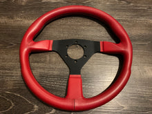 Load image into Gallery viewer, Comodo 345mm Red Leather Wheel
