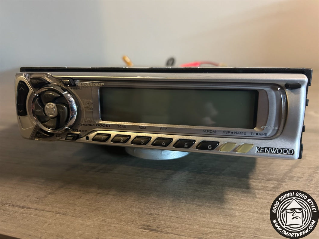 Kenwood RX-590MP Single Din Radio W/ Bluetooth