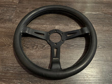 Load image into Gallery viewer, Abarth 350mm Black Leather Wheel
