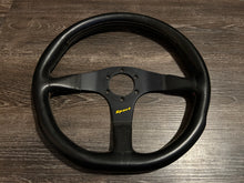 Load image into Gallery viewer, Momo Sport TYP D35 350mm Black Leather Wheel
