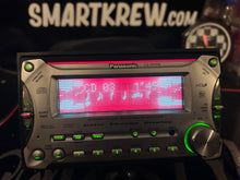 Load image into Gallery viewer, Panasonic CQ-VX4030D Motorized Double Din Radio W/ Bluetooth
