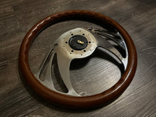 Load image into Gallery viewer, Dancing Star 355mm 2 Spoke Wood Wheel
