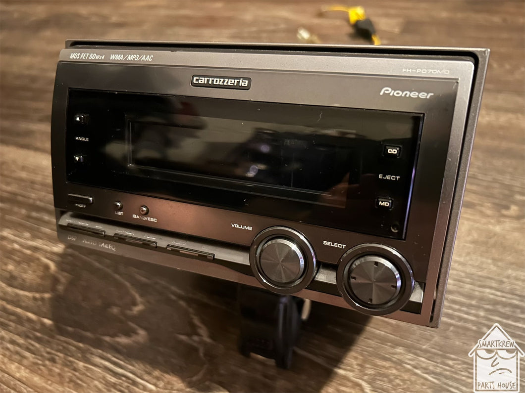 Pioneer Carrozzeria FH-P070MD Motorized Double Din Radio W/ Bluetooth