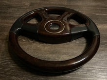 Load image into Gallery viewer, Altezza Disegno Artline 335mm Leather &amp; Wood Combination Wheel

