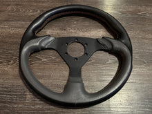 Load image into Gallery viewer, Jazz 330mm Black/Grey Combination Leather Wheel
