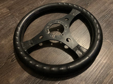 Load image into Gallery viewer, Raid 320mm Black Leather Wheel
