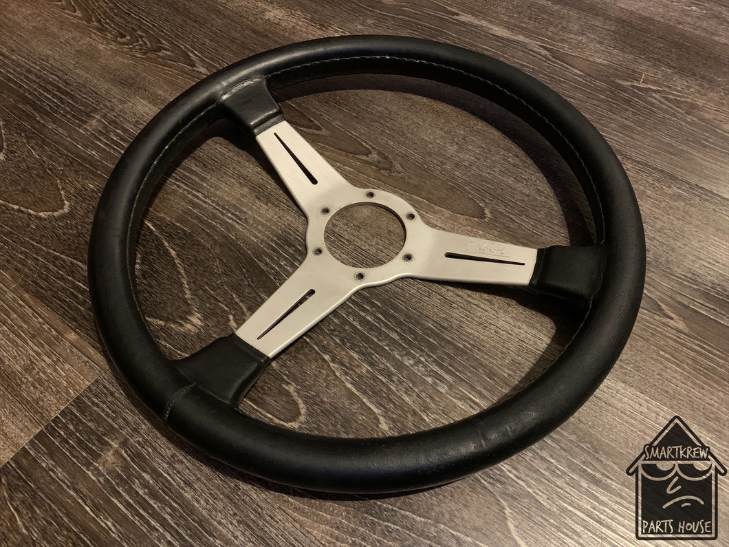 Nardi Classic 360mm Black Leather Wheel