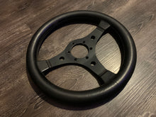 Load image into Gallery viewer, Raid 320mm Black Leather Wheel

