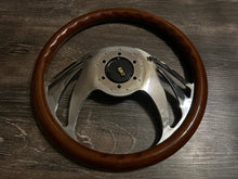 Load image into Gallery viewer, Dancing Star 355mm 2 Spoke Wood Wheel
