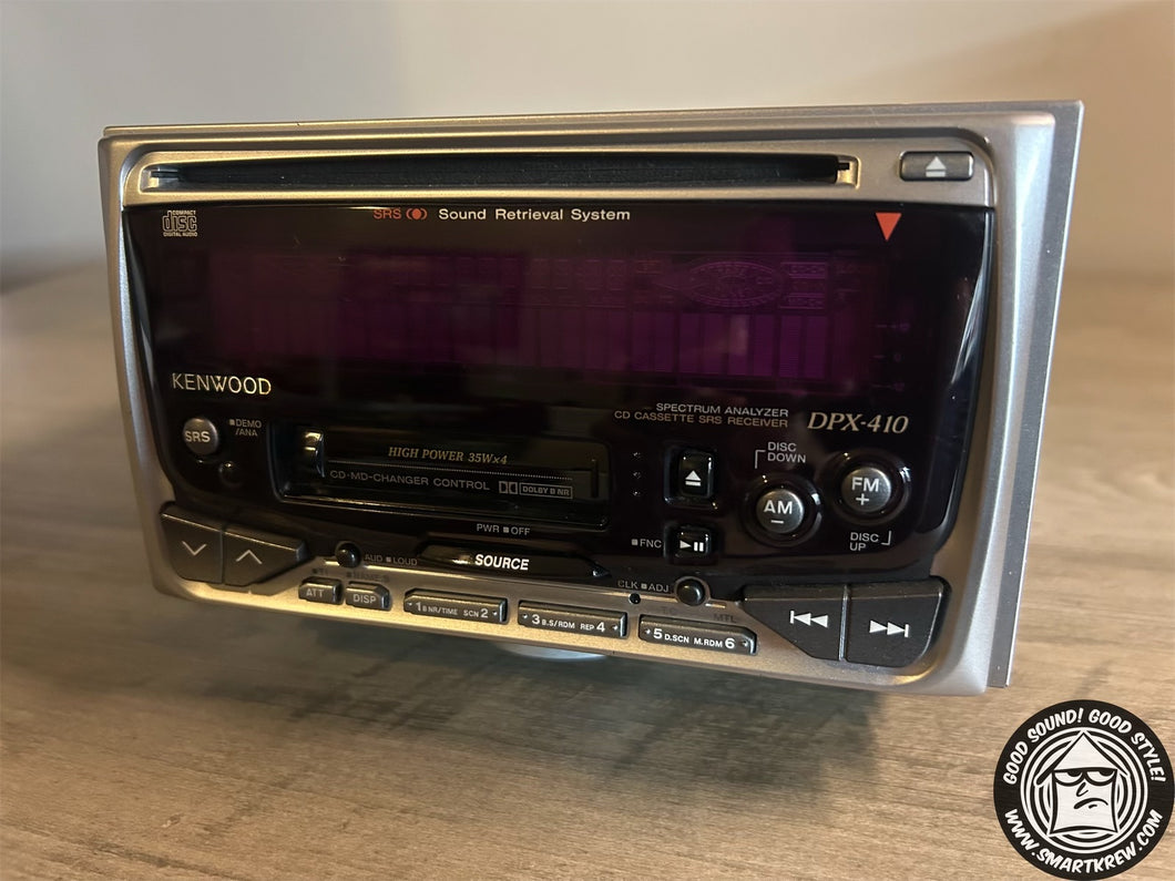 Kenwood DPX-410 Double Din Radio(NO BLUETOOTH)