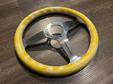 Load image into Gallery viewer, Japanese Made 320mm Yellow/White Wheel
