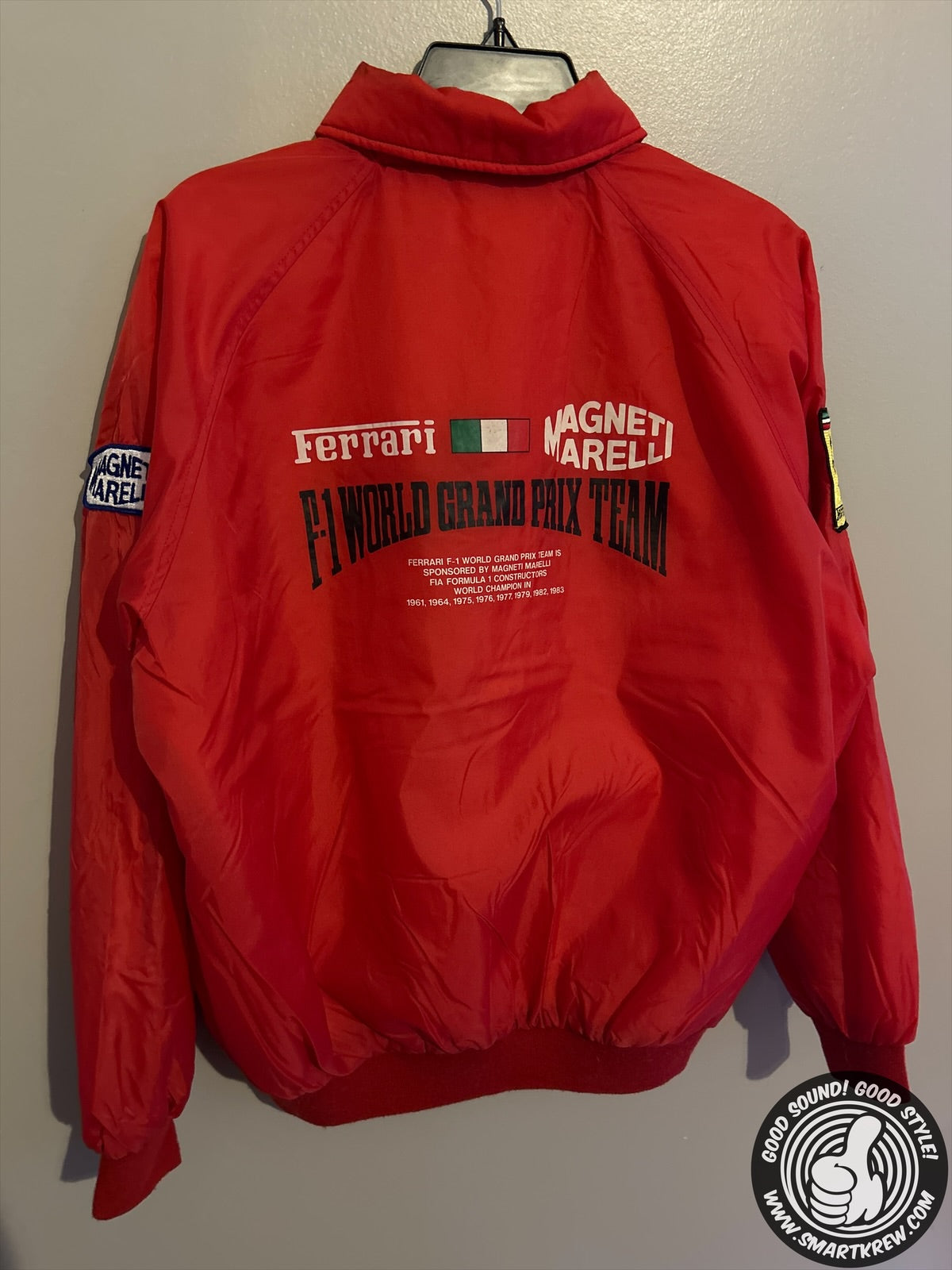 Ferrari Magneti Marelli F-1 Grand Prix Light Jacket – Smartkrew