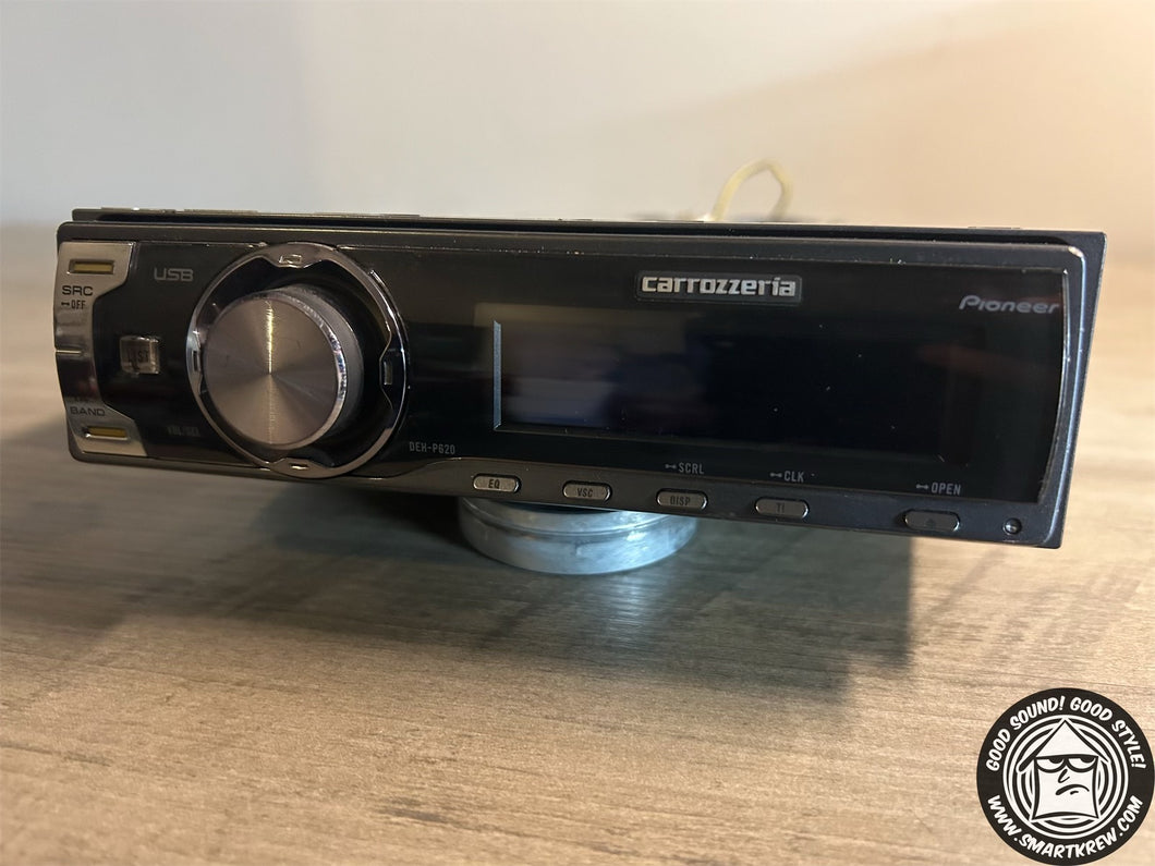 Pioneer Carrozzeria DEH-P620 Motorized Single Din Radio W/ Bluetooth
