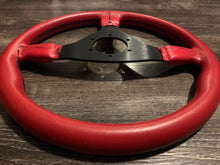 Load image into Gallery viewer, Comodo 345mm Red Leather Wheel
