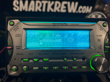 Load image into Gallery viewer, Panasonic CQ-VX4030D Motorized Double Din Radio W/ Bluetooth
