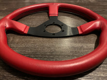 Load image into Gallery viewer, Comodo 345mm Red Leather Wheel
