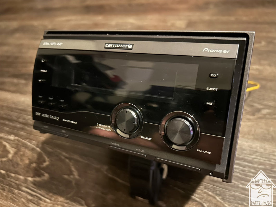 Pioneer Carrozzeria FH-P710MD Motorized Double Din Radio W/ Bluetooth