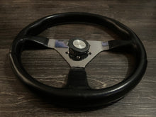 Load image into Gallery viewer, Comusa 340mm Black Leather Wheel
