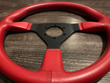 Load image into Gallery viewer, Comodo 345mm Red Leather Wheel
