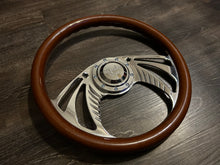 Load image into Gallery viewer, Dancing Star 355mm 2 Spoke Wood Wheel
