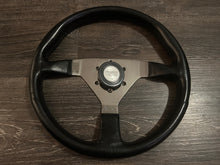 Load image into Gallery viewer, Comusa 340mm Black Leather Wheel
