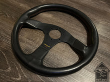 Load image into Gallery viewer, Italvolanti Imola Racing 350mm Black Leather Wheel
