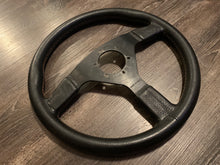Load image into Gallery viewer, Unknown Manufacturer 345mm Black Leather Wheel
