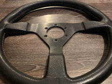 Load image into Gallery viewer, Unknown Manufacturer 345mm Black Leather Wheel
