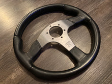 Load image into Gallery viewer, Momo Race 350mm Black Leather Wheel
