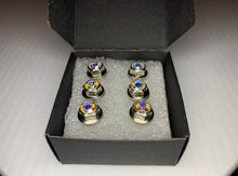 Load image into Gallery viewer, Handmade Crystal Color Shift Jeweled Steering Wheel Hardware
