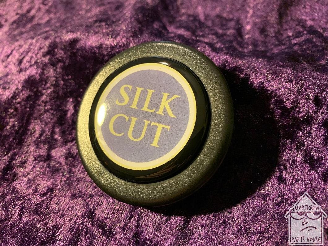 Handmade Silk Cut Horn Button