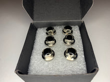 Load image into Gallery viewer, Handmade Jet Black Jeweled Steering Wheel Hardware
